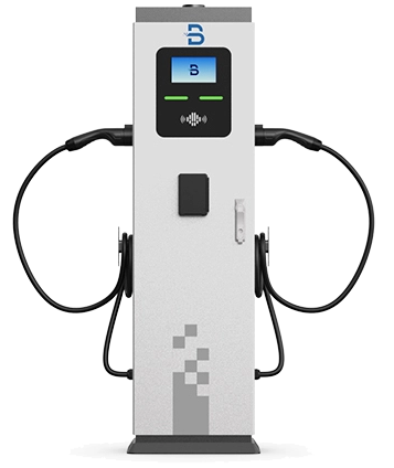 Подова двойна AC станция BENY 2x7.4 kW със sockets